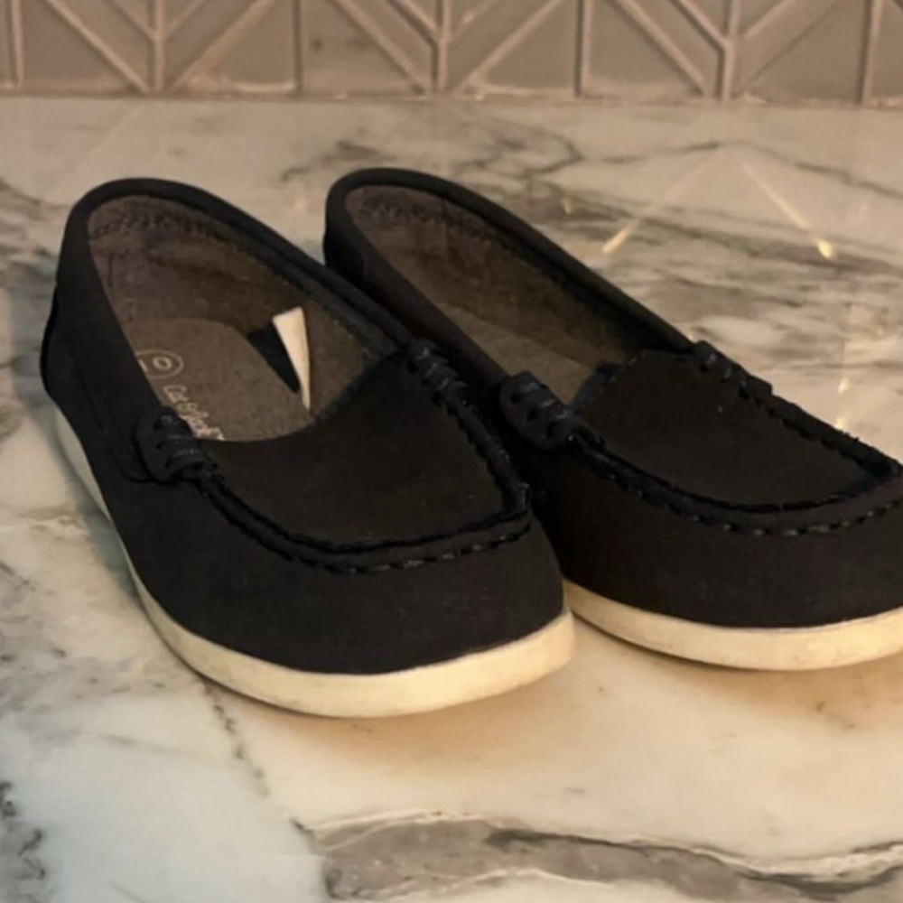$7 ADD ON Cat & Jack black slip on loafers native crocs‎ sperry boat shoes zara